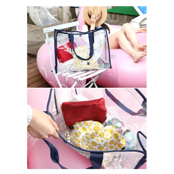 Custom Women Men Lady Single Clear Waterproof PVC Shoulder Bag, Sling Shoulder Clear PVC Crossbody Bag, Shoulder Bag wit