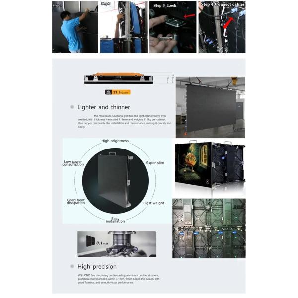 Цена фабрики найма экрана крытой на открытом воздухе стены СИД Backgound этапа события 500*1000mm P3.91 P4.81 HD видео- арендная