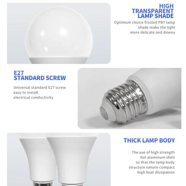 Bombillo B22 E14 E26 E27 LED Bulb Light 3W 5W 7W 9W 12W 15W 18W