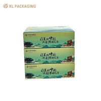 Personnalisé 100% pâte de bois vierge papier doux emballé tissus faciaux absorption d'eau forte pour l' hôtel