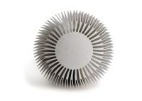 Electrophoretic Radiator Aluminum Heatsink Extrusion Profiles Sand Blasting