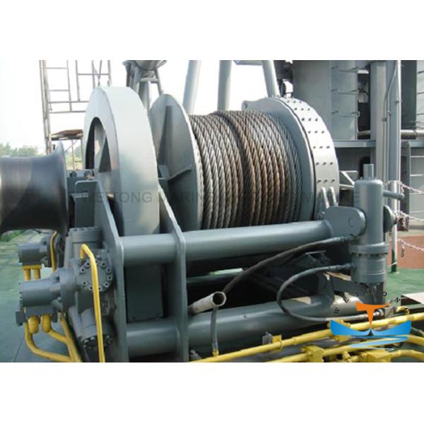 Mooring Marine Electric Winch Customized Chain Spooling Capabilities For Fishing Boat