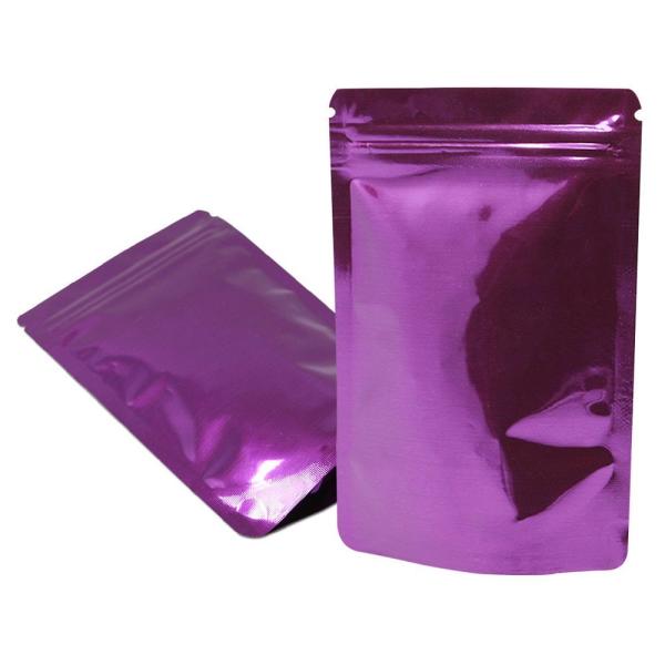 Customized Aluminum Foil Stand up Mylar Plastic Black k Pouch Matt Finish  Packaging Bag