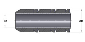 Позитивная печать резиновые металлические чашки средние нагрузки TA серии Нефтяной государственный сборник чашки для сборки