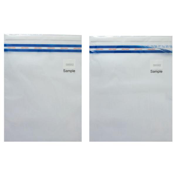 Сумка денег депозита безопасностью сумки изготовленной на заказ трамбовки ЛОГОТИПА пластиковой очевидная