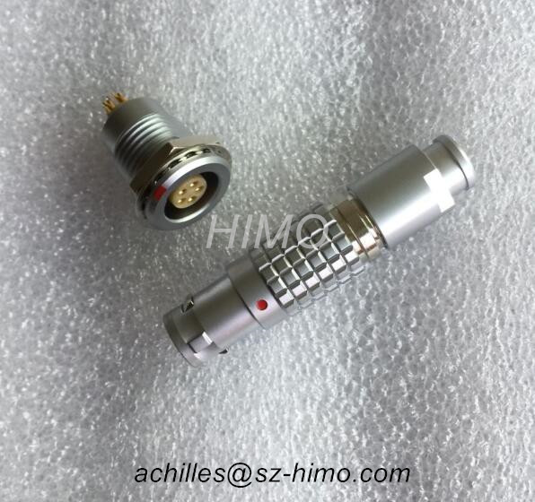 Direct factory supply 6 pin lemo female electronic connector