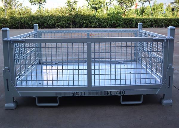 Extended Metal Stillage Pallet Cage Half Height Heavy Duty 2T OEM
