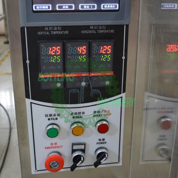 3 / 4 Side Sealing Cream Shampoo Shower Gel Sauce Wine Vinegar Sachet Packing Machine