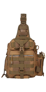 Fishing Backpack With Rod Holder Fishing Tackle Bag Fishing Gear Bag, Outdoor Camouflage Tactical Bag Fishing Bag