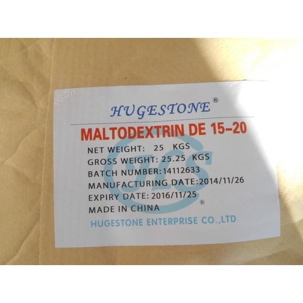 Shelf Life 12 Months White Powder Food Grade Maltodextrin 9050-36-6 C6nH 10n 2 O 5n 1