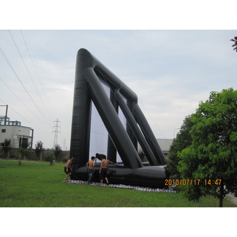 China Factory Custom Inflatable Projection Screen Air Blow up Portable Inflatable Movie Screen/ Advertising Inflatables