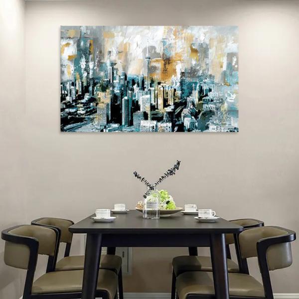 Sala de HD Art Printing Acoustic Fabric Wall Art Panels For Office Living