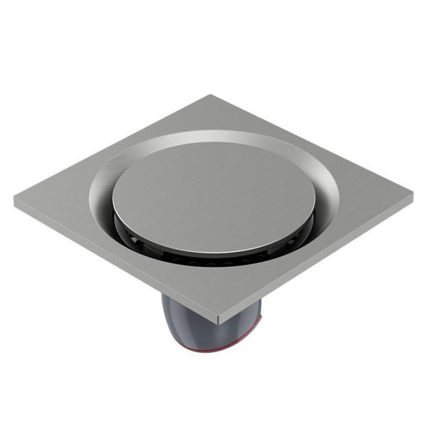Brushed Surface Finish Floor Drain Grate for Heavy Duty Car Wash Sink Waste Floor Trap