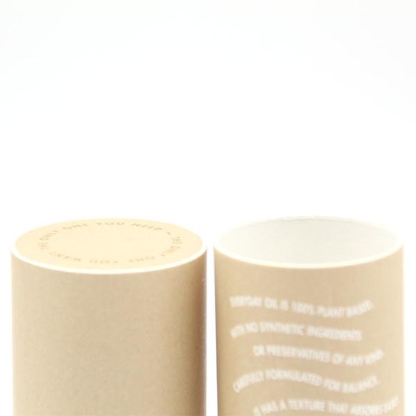 Rigid Paper Tube Packaging Box , Cylindrical Cardboard Tubes For Cosmetic