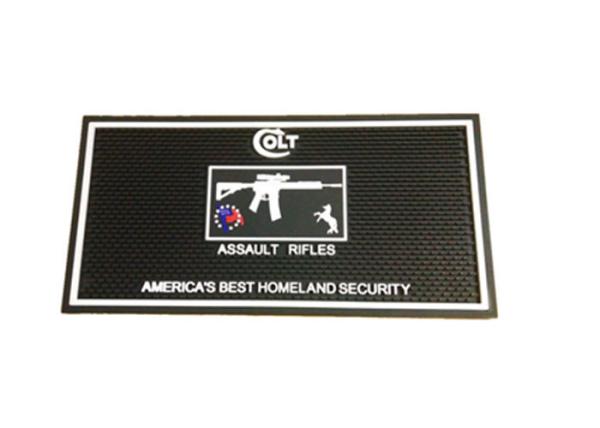 Promotional Bar Counter Rubber Mats Food Grade Materials Easy To Clean