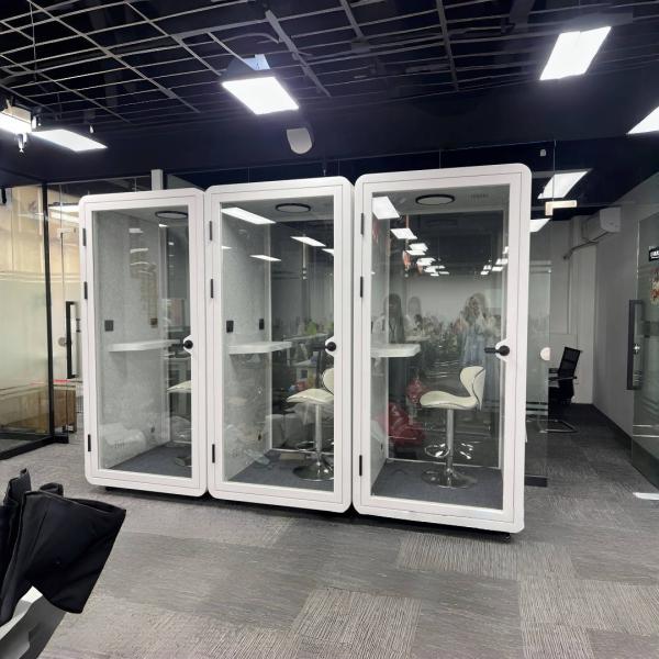Customized Office Sound Proof Booth , Prefab Home Office Pod 380kg