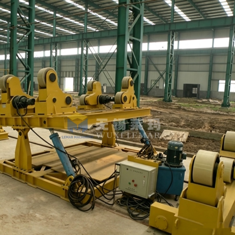 10Ton Hydraulic Fit-up Welding Rotator Tank Pipe Section Assembly Turning Roll