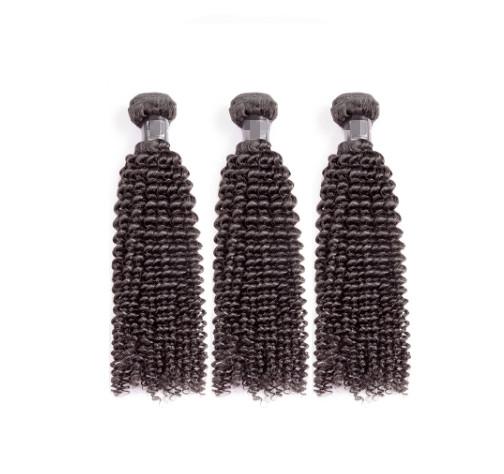 Natural Color #1B Malaysian Hair Extensions / Virgin Human Hair Bundles