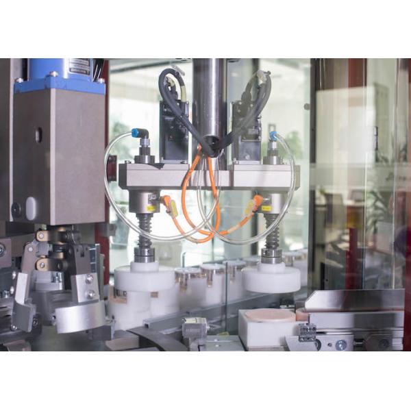 50 Pcs / Min Jar Filling And Capping Machine Plastic Glass Metal Packaging