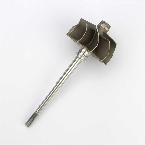 G30 Actualización de las palas 5+5 Eje de la rueda de la turbina 879615-0002 para turbocompresores 880693-5001S 880693-5002S 880693-5003S