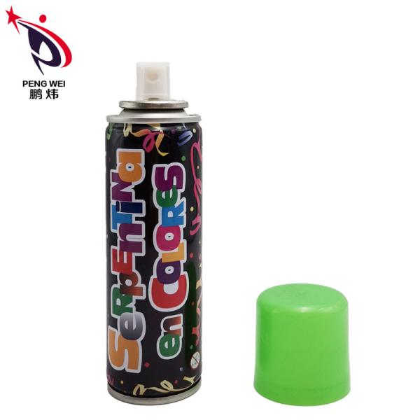 Wedding Party Color Decorative Silly String Spray Biodegradable 80g 128mm