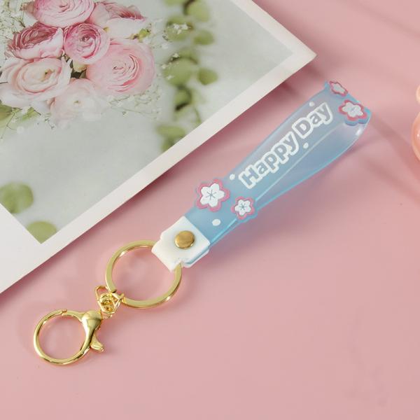 Милые мультфильмы о ключевых запястьях для девочек и мальчиков, бесплатный BPA настраиваемый силиконовый ключевой запястье запястье