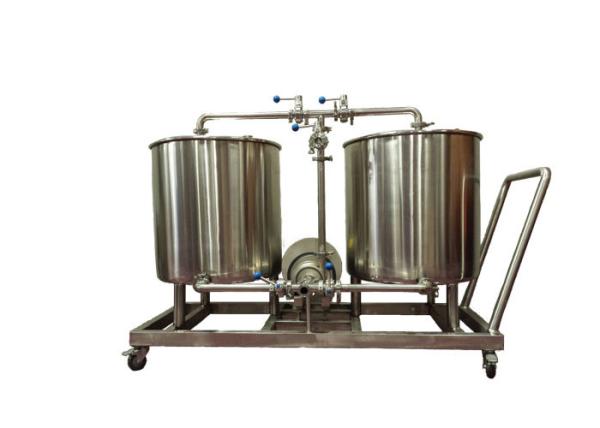 2000L Fully Automated CIP System 304SS With Horizontal / Vertical Construction