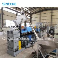Machine de fabrication de granulés en plastique pour le recyclage de matériaux en PVC, PP, PE et ABS