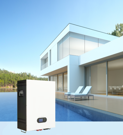 9.6kWh 48V Home Lithium Battery Storage Wall Hanging Save Space