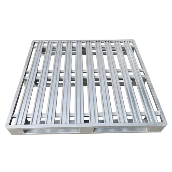 B38 Heavy Duty Stackable Galvanized Steel Pallet Bulk Steel Pallets Industrial Steel Pallet