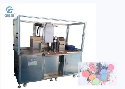 Máquina cosmética ajustável da imprensa do pó da pressão com tampa de vidro