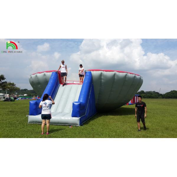 Large Inflatable Flushing Equipment Obstacle Course Inflatable Big Bowl Competitive Challenge