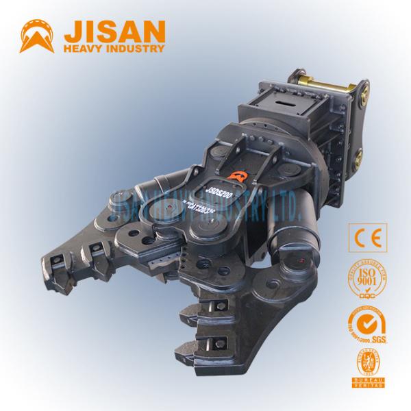 Excavadora hidráulica Máquina de corte de tesoura de sucata de ferro de metal Tesoura de barras de aço inoxidável