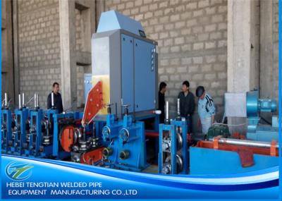 Precision Tube Mill Galvanised Steel Square Tube Mill 3.0mm Thick PLC Control Automatic Function
