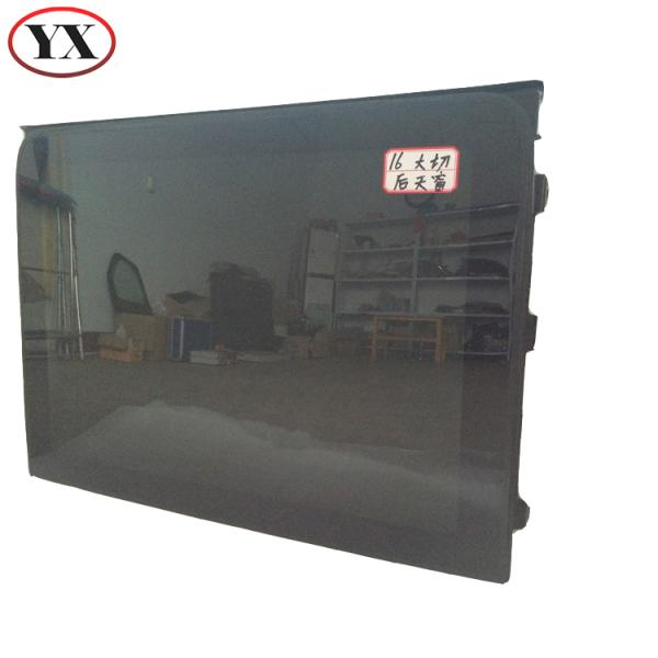 Manual / Electric Rectangle Car Sunroof Glass For Automobile