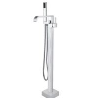 ODM Bathroom Brushed Nickel Bathtub Faucet 8 Inch Eco Friendly