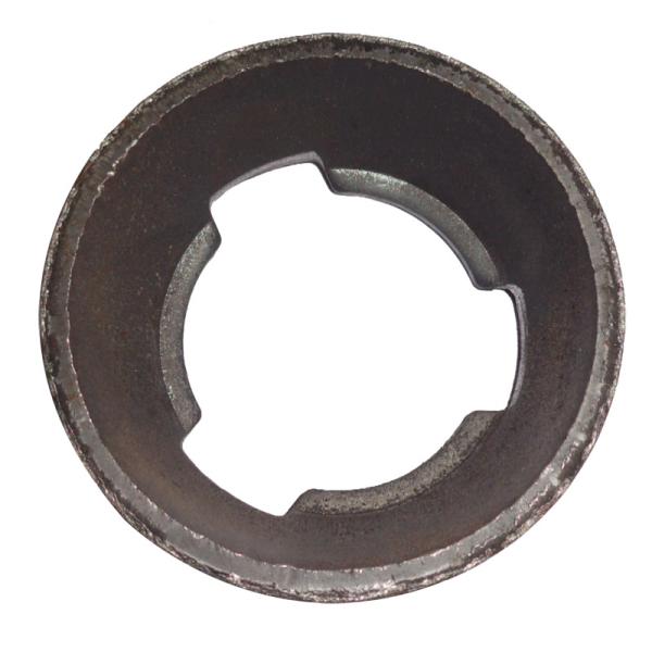 Ductile Iron Scaffolding Accessories Black Surface Cuplock System Bottom Cup