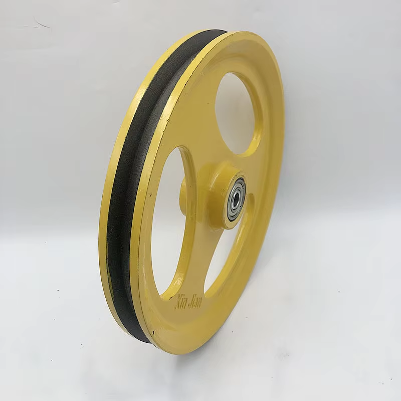 Elevator Wire Rope Tensioning Device Speed Limiter Accessories Tensioning Wheel