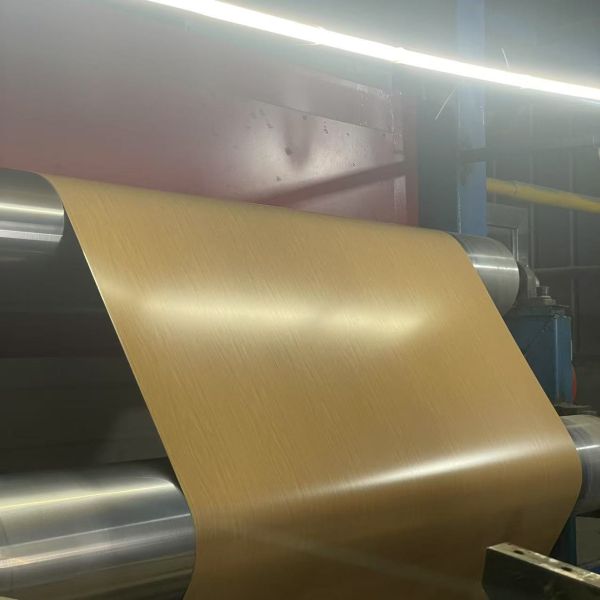 Wooden Color Prepainted Aluminum Coil  1250mm For Ceiling Roof