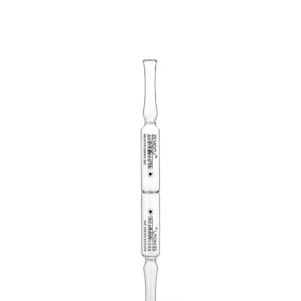 frasco de vidro cosmético ampola de vidro 10ml ampola de vidro de borosilicato transparente