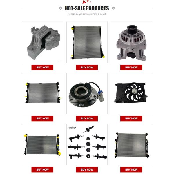 6Q0121253Q Алюминиевый радиатор для VW Polo SKODA Fabia 6Q0121253R 6Q0121253M 6QE121253A