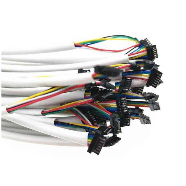 Трубка ПВК первоначальной проводки провода соединителя 08ММ ДФ52 6П ДФ52-6П-0.8К белая