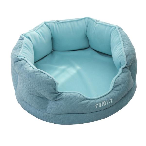 Oval Geometric Cat Bed For Big Cats For Indoor Big Cats Or Small Dogs