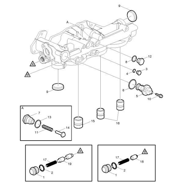 20903074 11216218 Termostato para camión Partes de secador de aire para EC380D