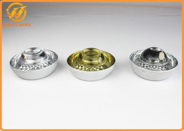 High Brightness Low MOQ Glass Catseye Road Stud For Highway Capacity 20 Tons