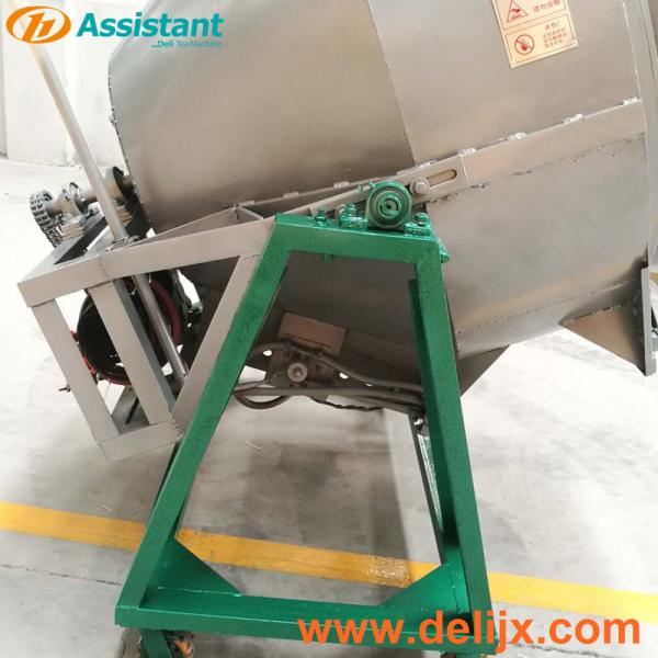 DL-6CSTG-100 Orthodox Tea Leaf Roasting Fixation Pot with 0.5 kw Drive Motor Power