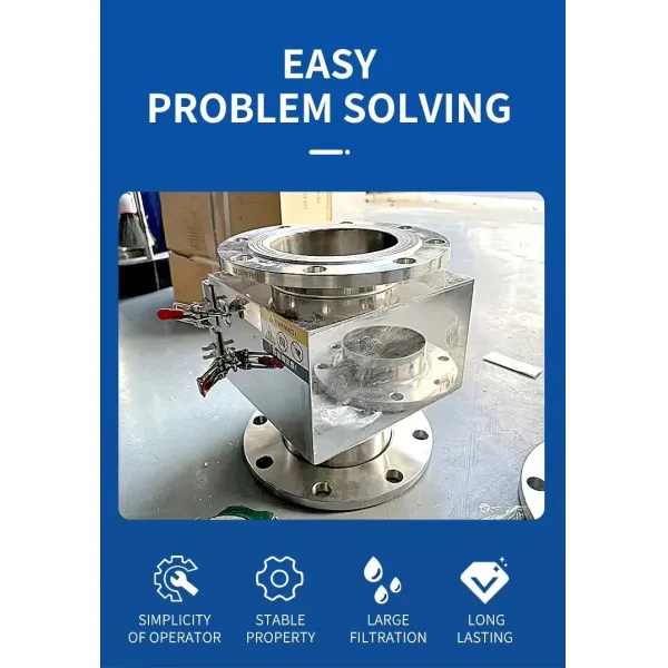 Multi Layer Magnetic Rods Rotary Vibrating Screen For Removing Impurities