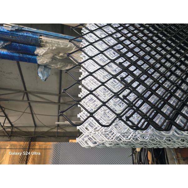 Heavy Duty Diamond Expanded Metal Mesh Decorative Aluminum Spray Paint 4 X 8