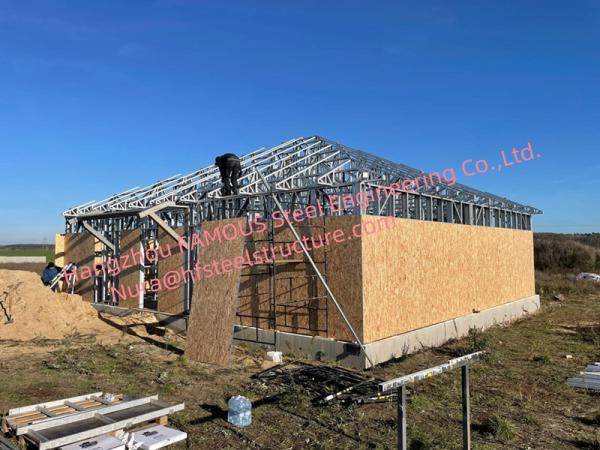 Australia Standard Q550 Light Steel Structure Customized Prefab House Villa Light Guage Galvanised Studs