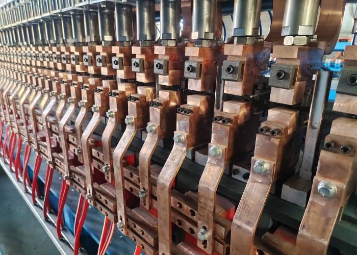 управление PLC сварочного аппарата ячеистой сети 6-12mm конкретное усиливая